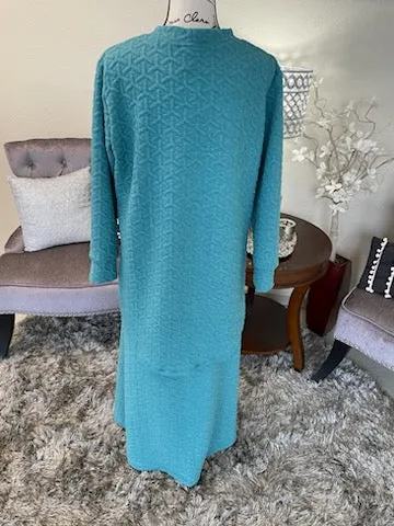 Amara Teal Sweat Skirt Separates