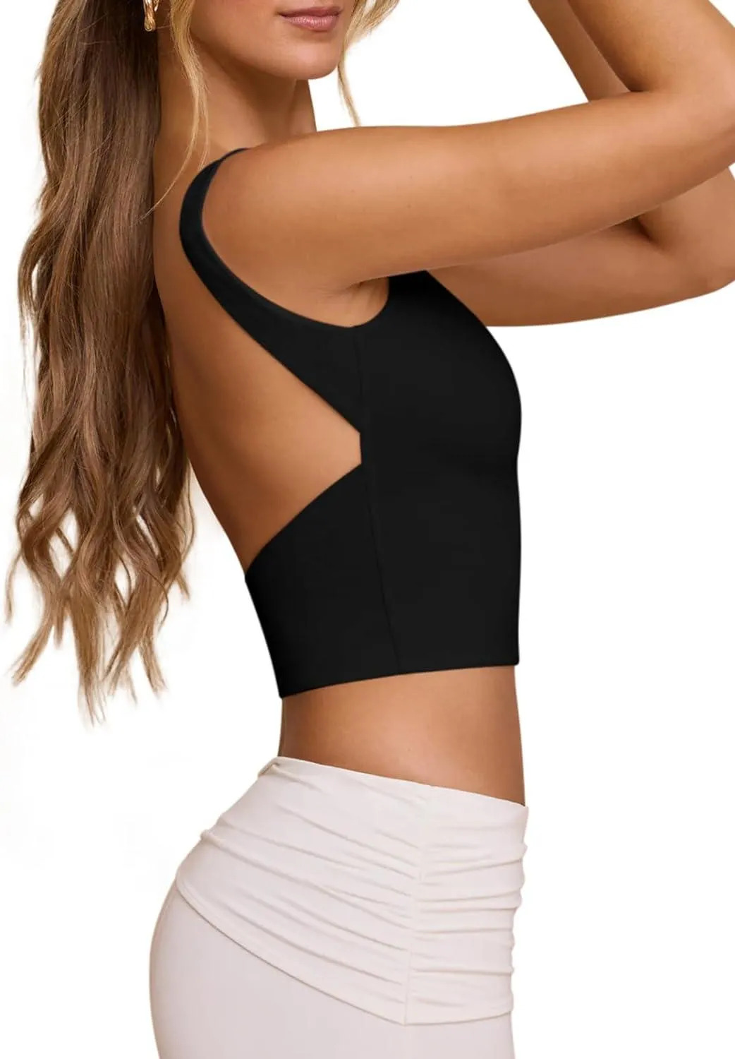 Backless Beauty Strappy Crop Top