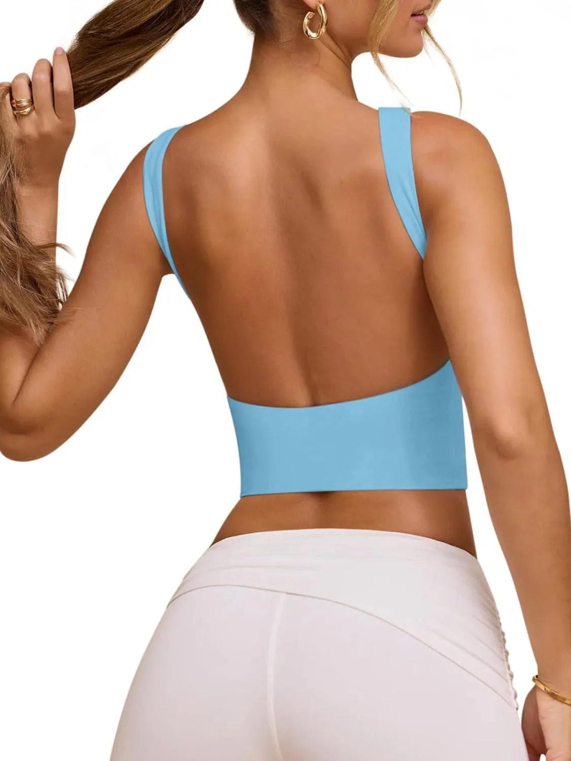 Backless Beauty Strappy Crop Top