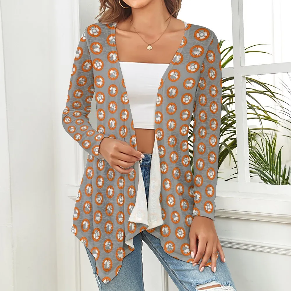 BB-8 Women's Short Cardigan