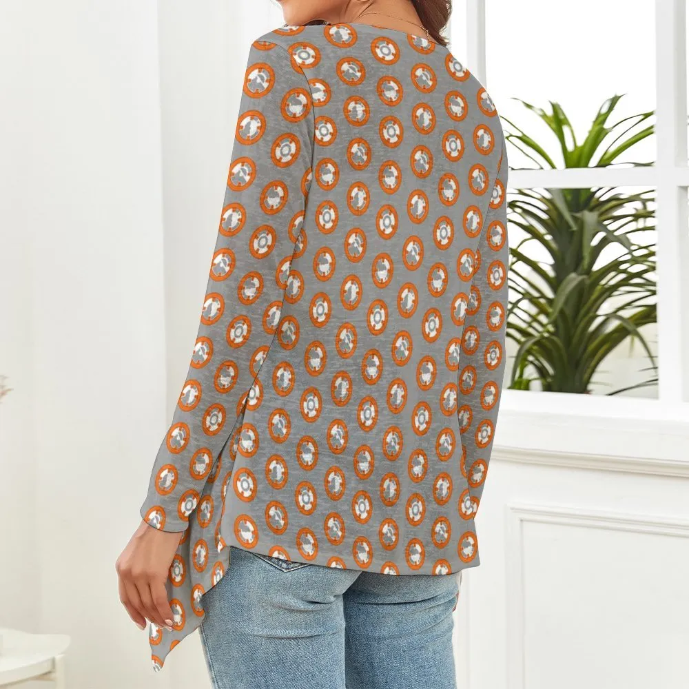 BB-8 Women's Short Cardigan