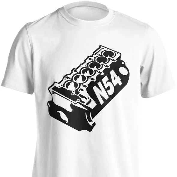 BMW N54 or N55 Engine Block T-Shirt