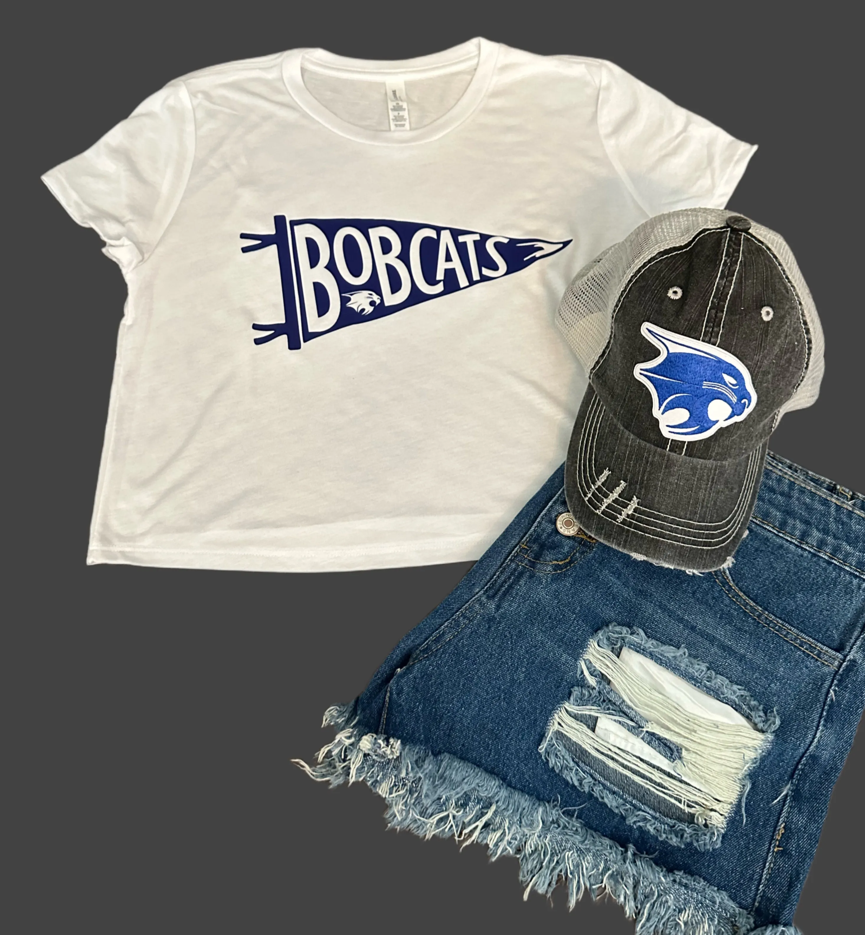 Bobcat Crop Tops