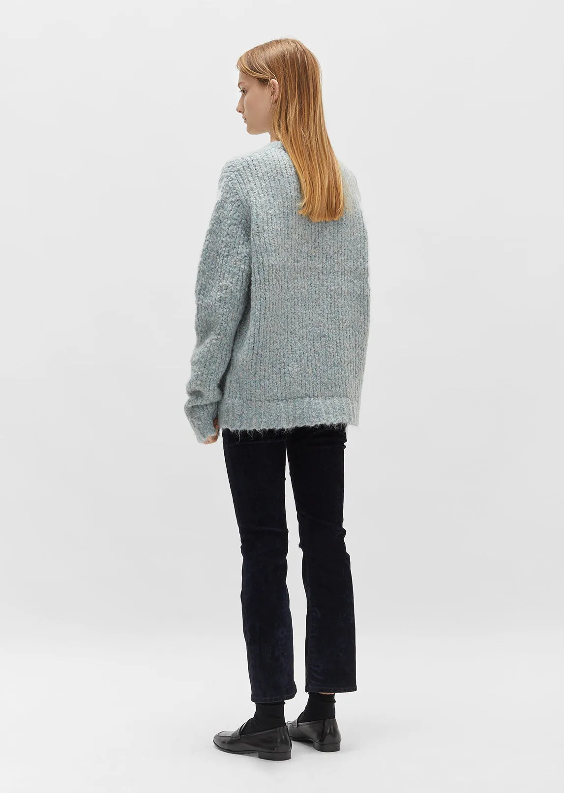 Boucle Crewneck Sweater