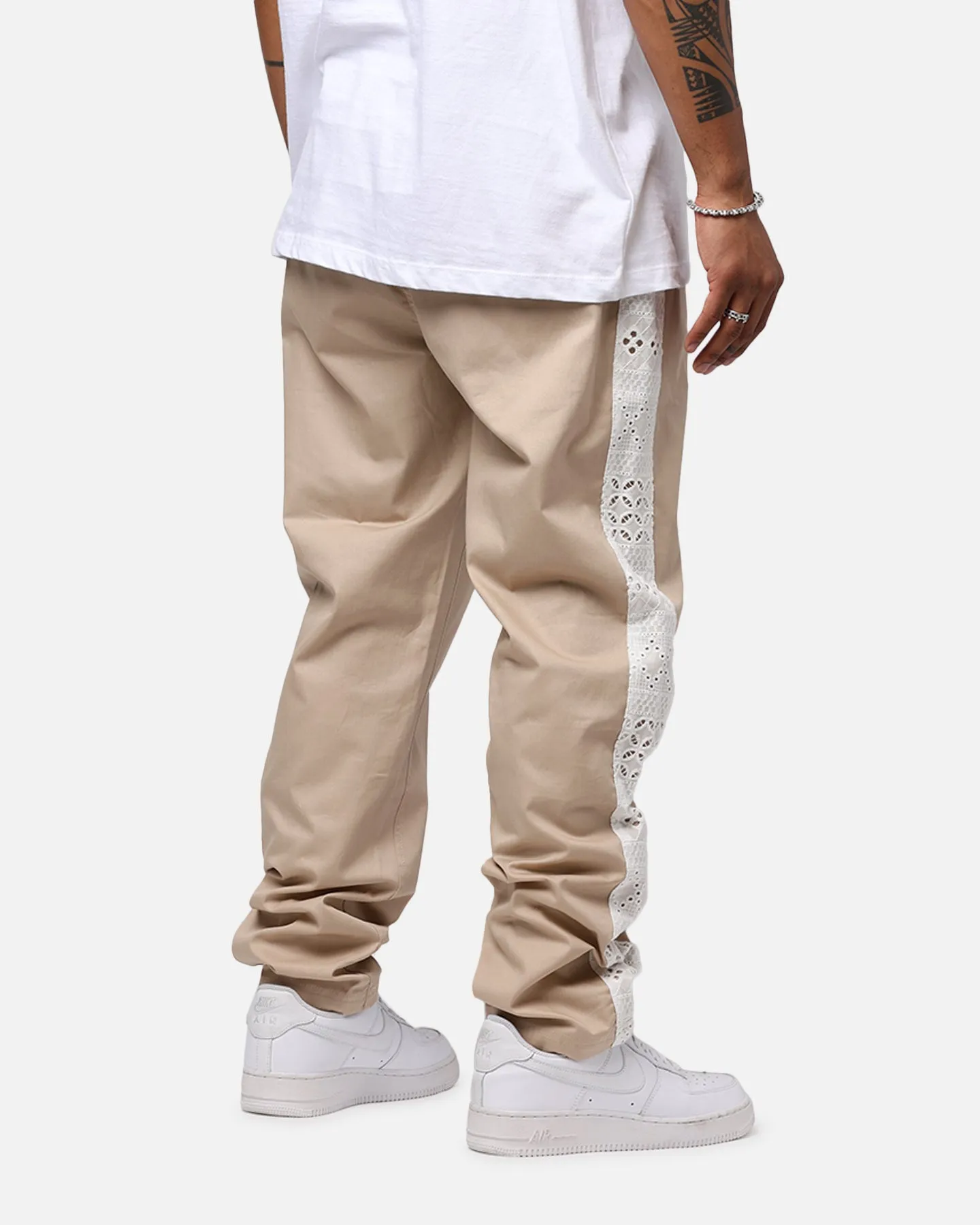 Carré Bandana Lace Pants Stone