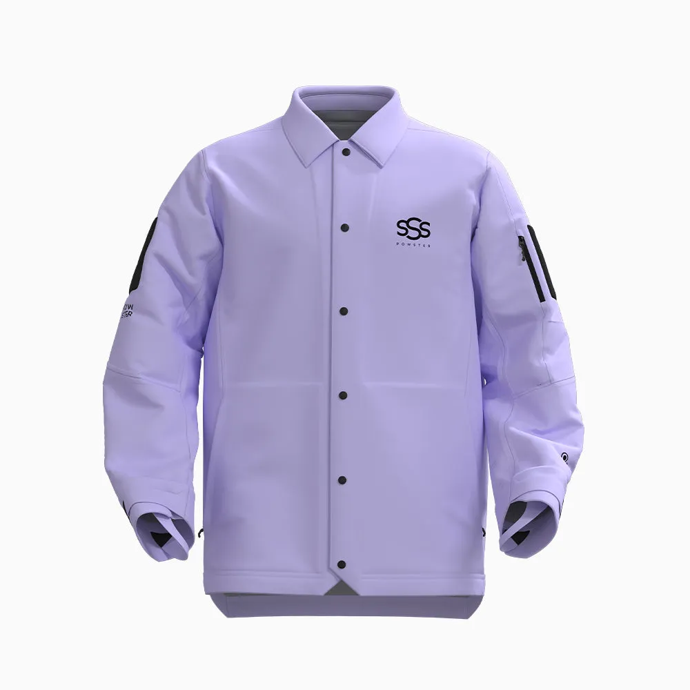 Commander Ski Coach Jacket Purple