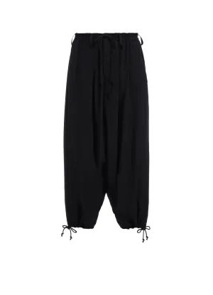 CREPE de CHINE BALLOON SAROUEL PANTS