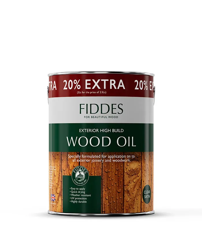 Fiddes Exterior High Build Wood Oil