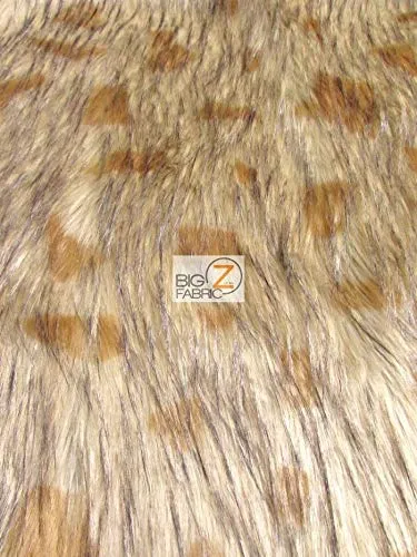 Hybrid Wolf Animal Short Pile Coat Costume Faux Fur Fabric / Sold By The Yard