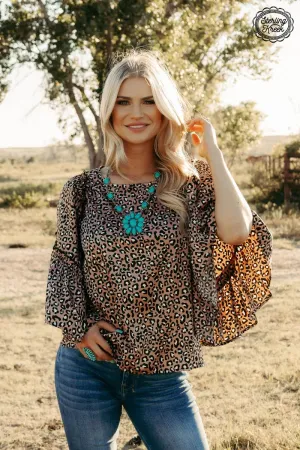 Into The Night Leopard Top