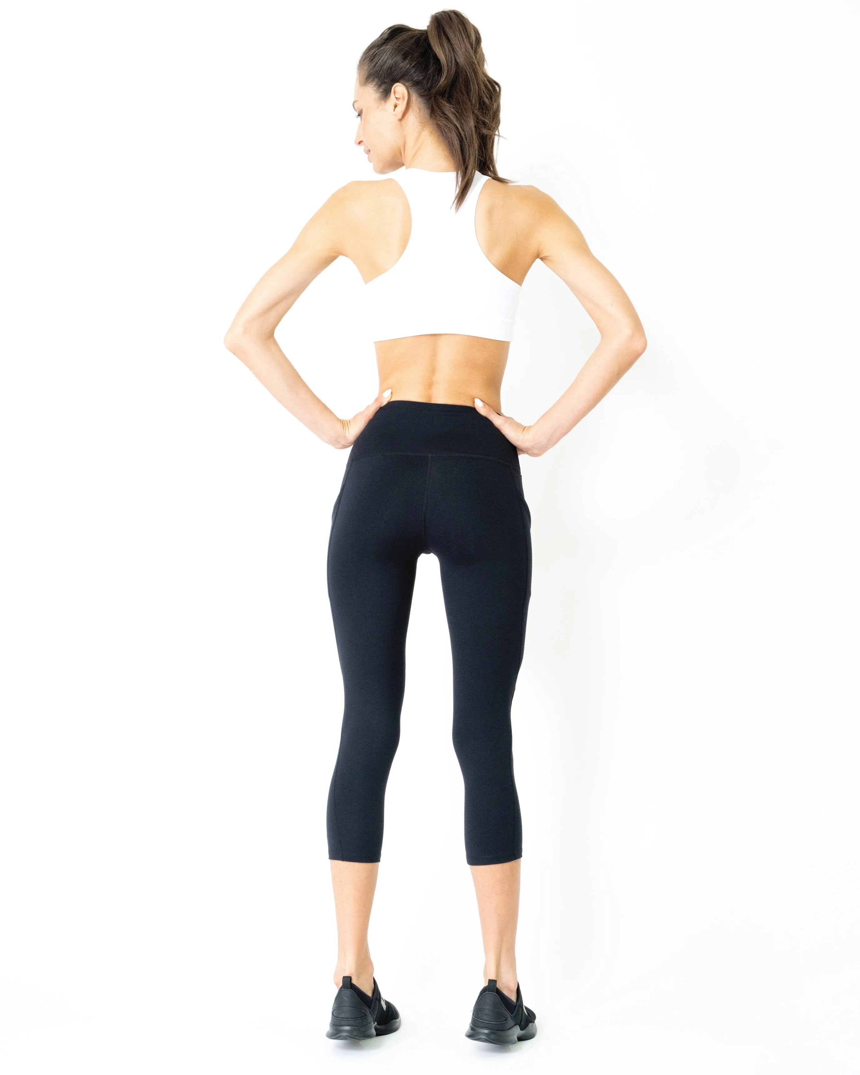 Jolie High-Waisted Capri