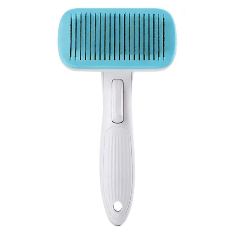 Kiki N Pooch Pets Grooming & Cleaning Slicker Self Cleaning Hair Brush for Dogs and Cats