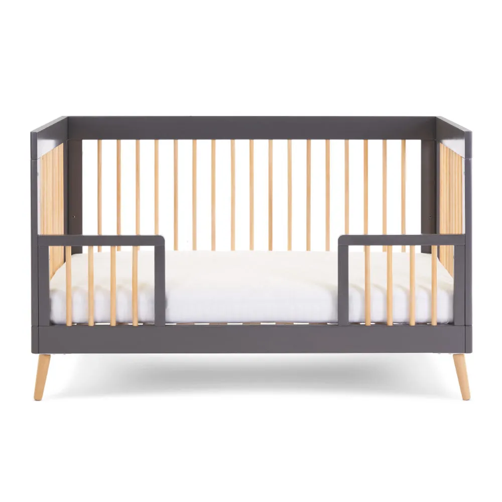 Maya 2 Piece Nursery Furniture Set - Slate & Natural