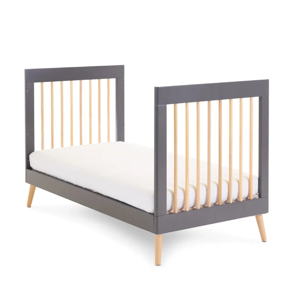 Maya 2 Piece Nursery Furniture Set - Slate & Natural