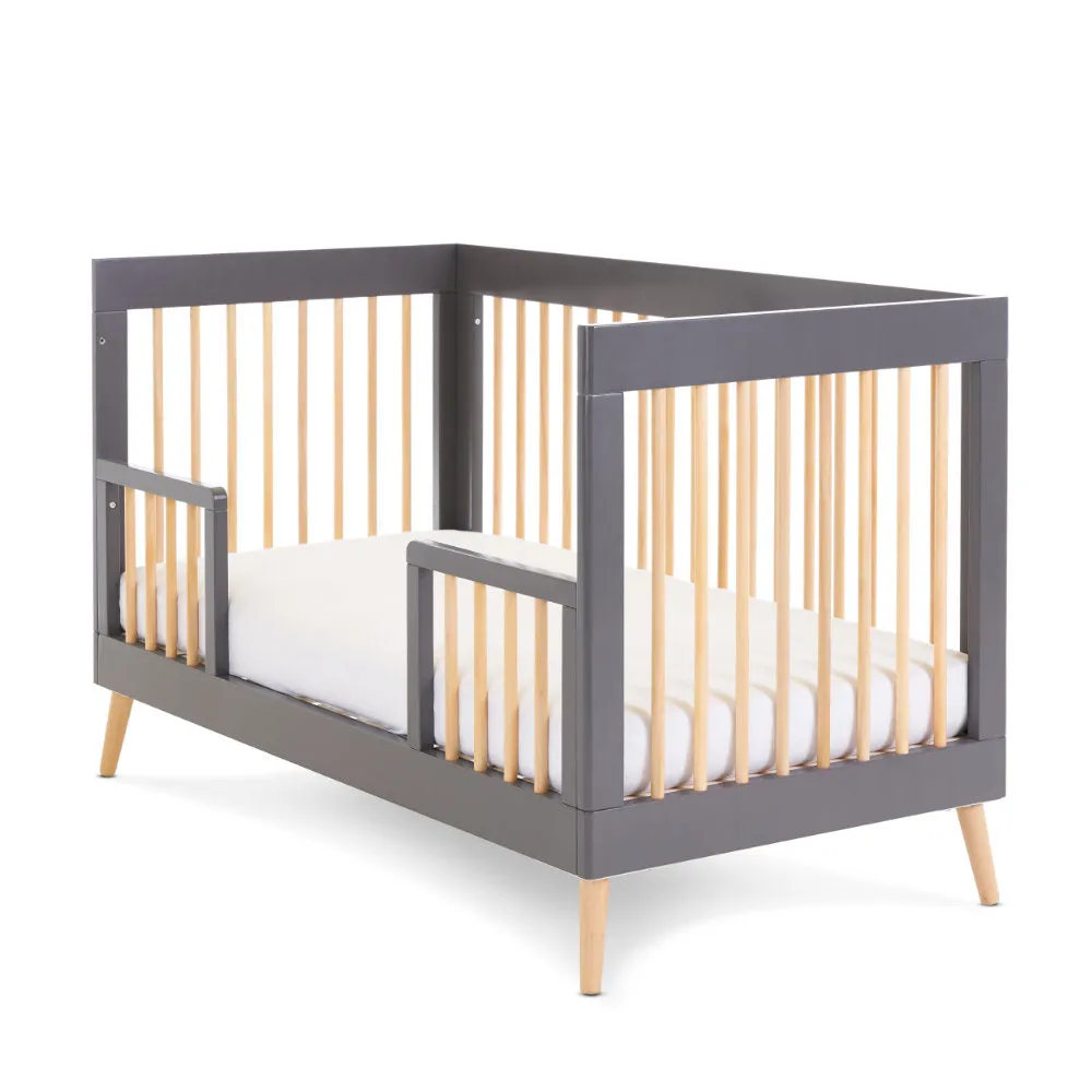 Maya 2 Piece Nursery Furniture Set - Slate & Natural