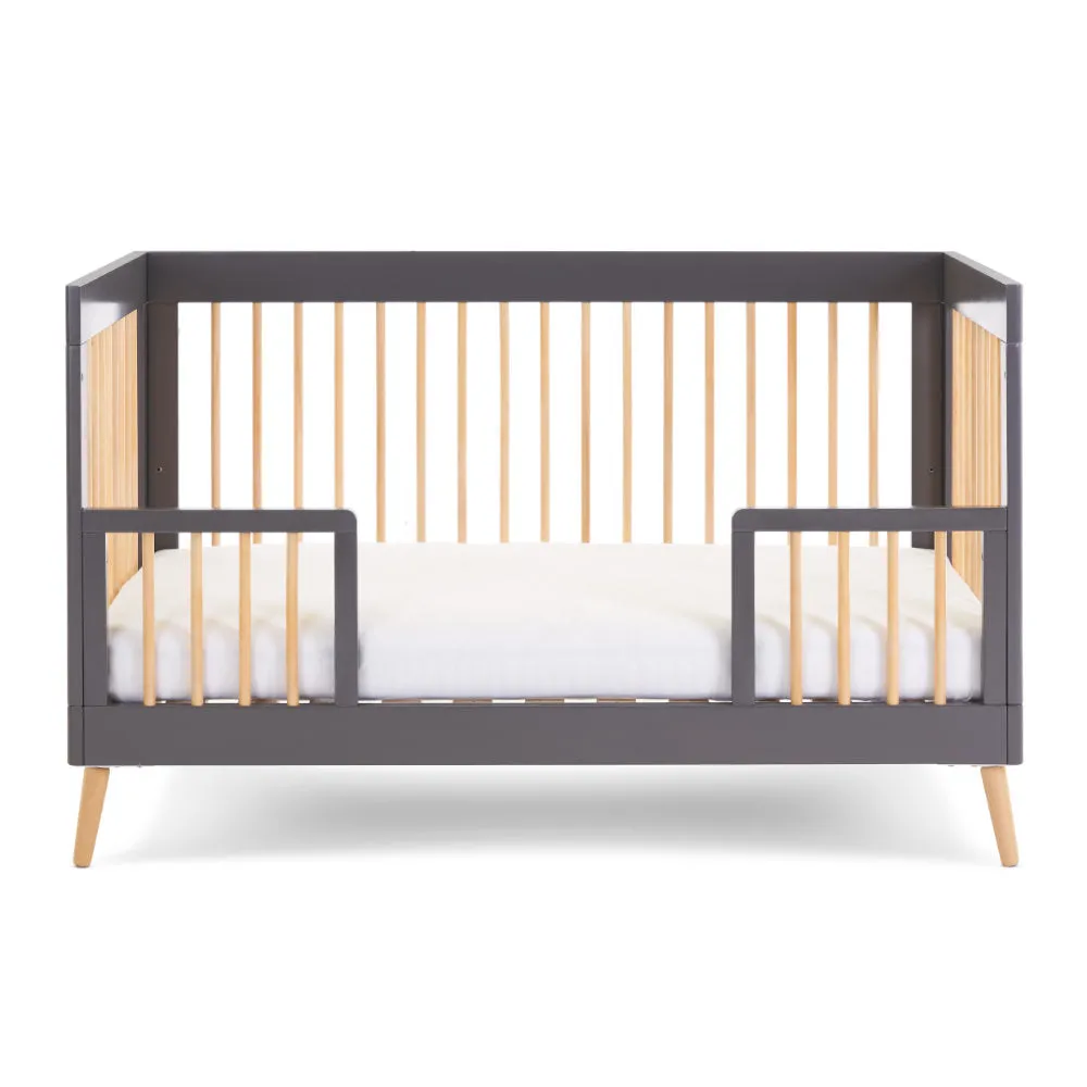 Maya 2 Piece Nursery Furniture Set - White & Natural