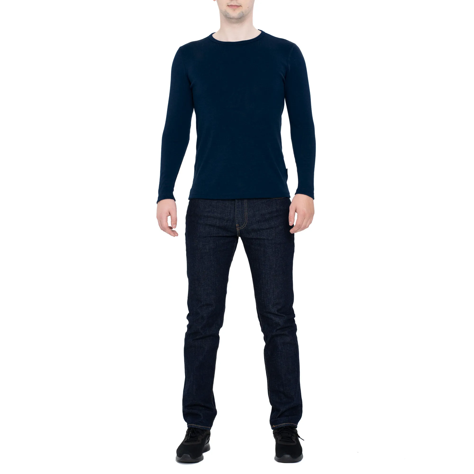 Men's 250 Thermal Long Sleeve Crew Dark Blue