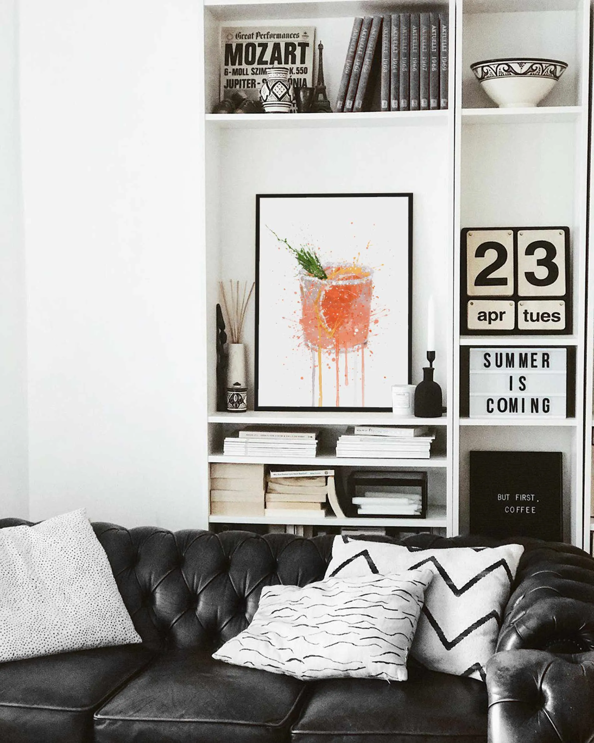 Paloma Cocktail Wall Art Print