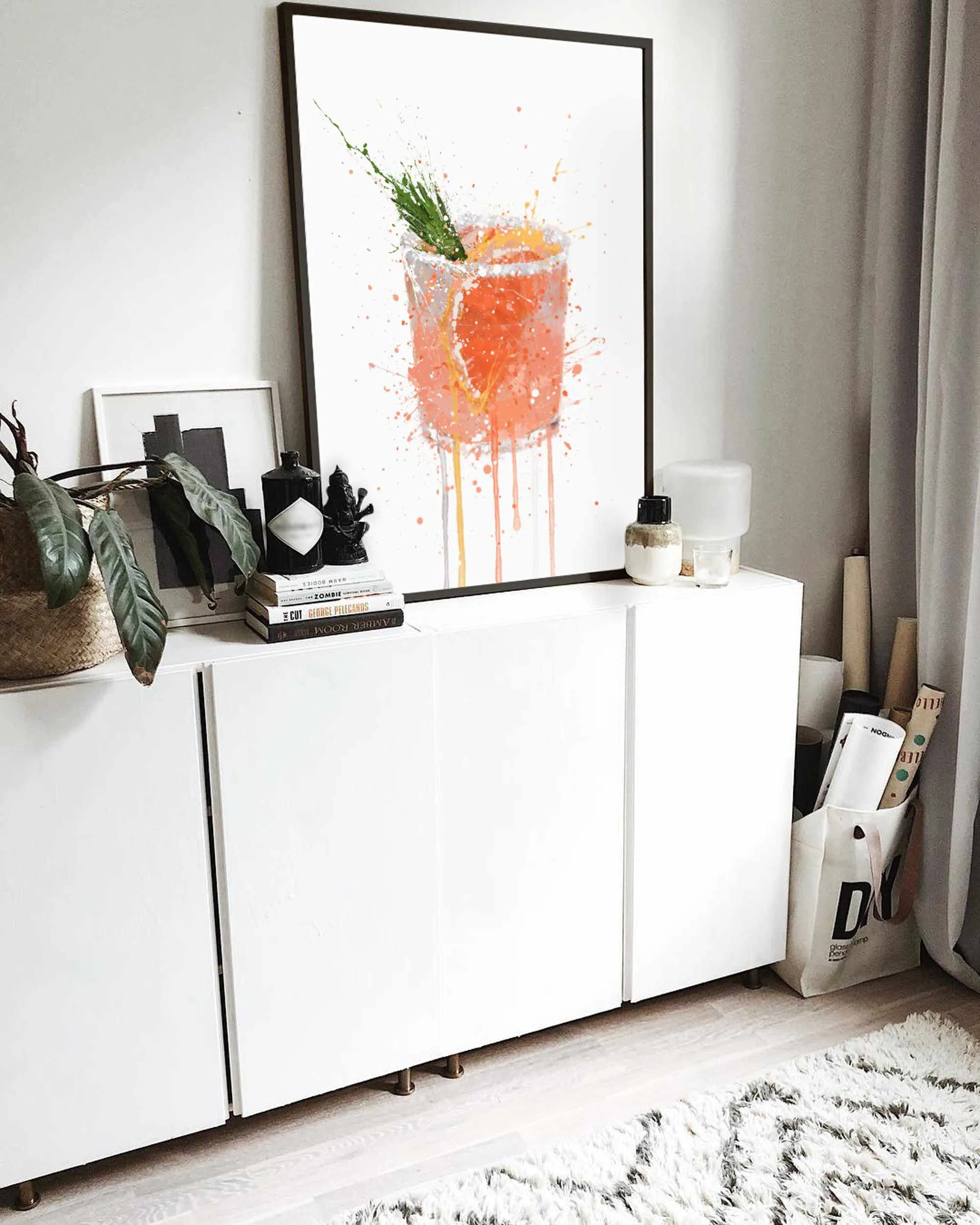 Paloma Cocktail Wall Art Print