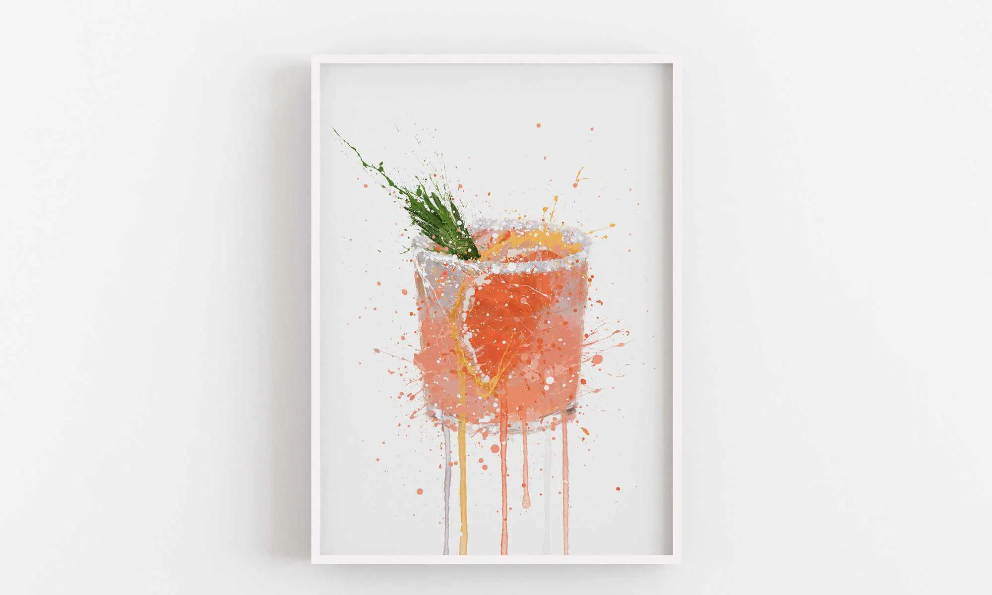 Paloma Cocktail Wall Art Print