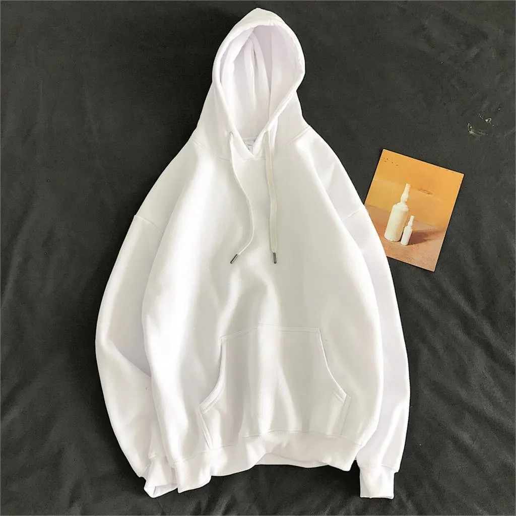 Privathinker Woman's Solid 12 Colors Korean Hooded Sweatshirts Female 2020 Cotton Thicken Warm Hoodies Lady Autumn Fashion Tops