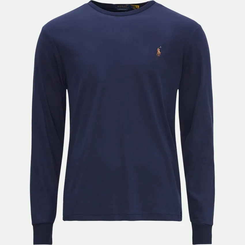 Ralph Lauren Custom Slim Fit Soft Cotton T-Shirt | Spring Navy