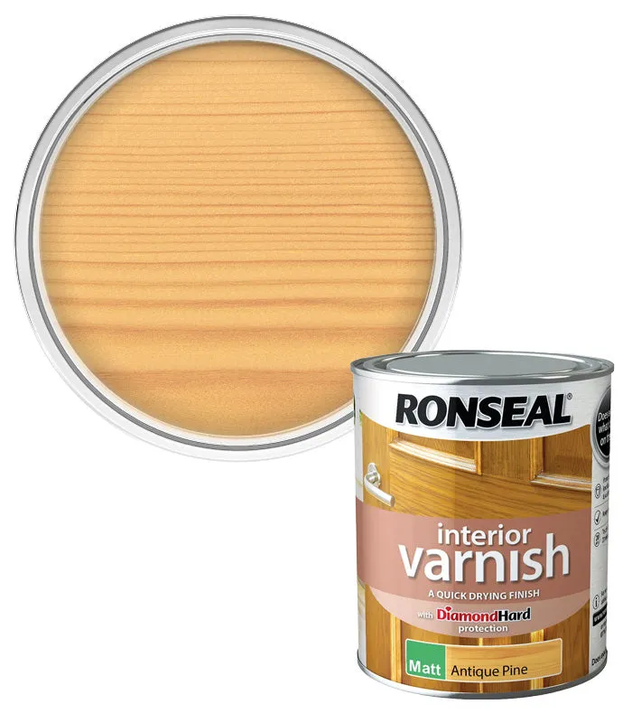 Ronseal Diamond Hard Interior Wood Varnish