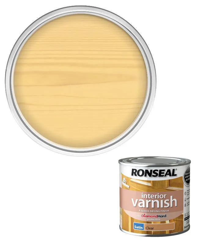 Ronseal Diamond Hard Interior Wood Varnish