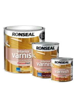 Ronseal Diamond Hard Interior Wood Varnish