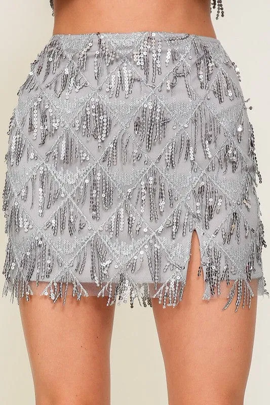 Sequin Skirt