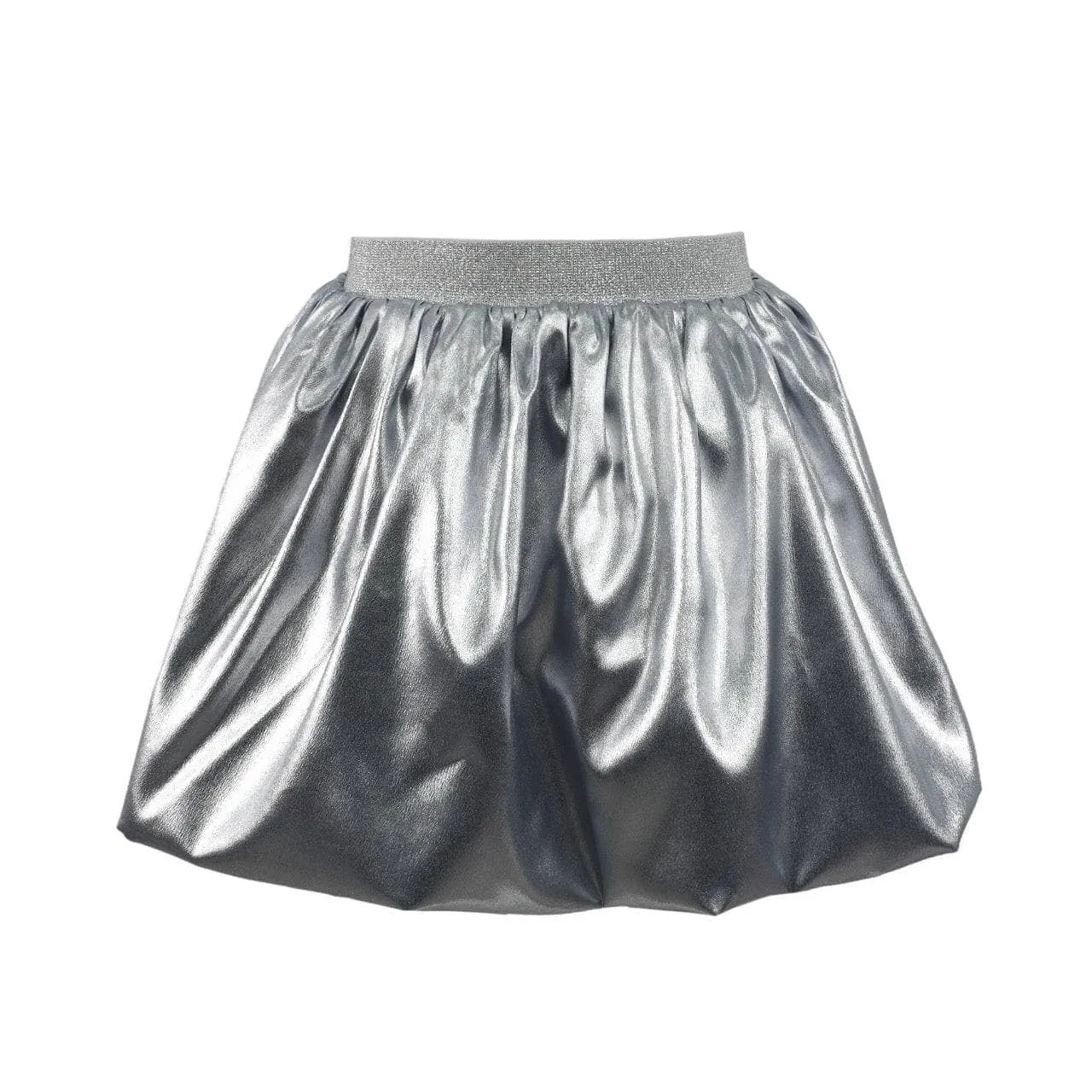 Shiny Metallic Mini Skort