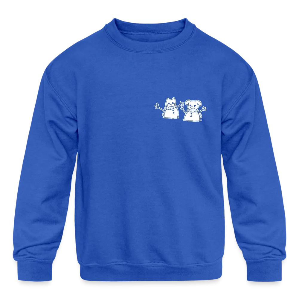 Snowfriends Small Logo Kids' Crewneck Sweatshirt