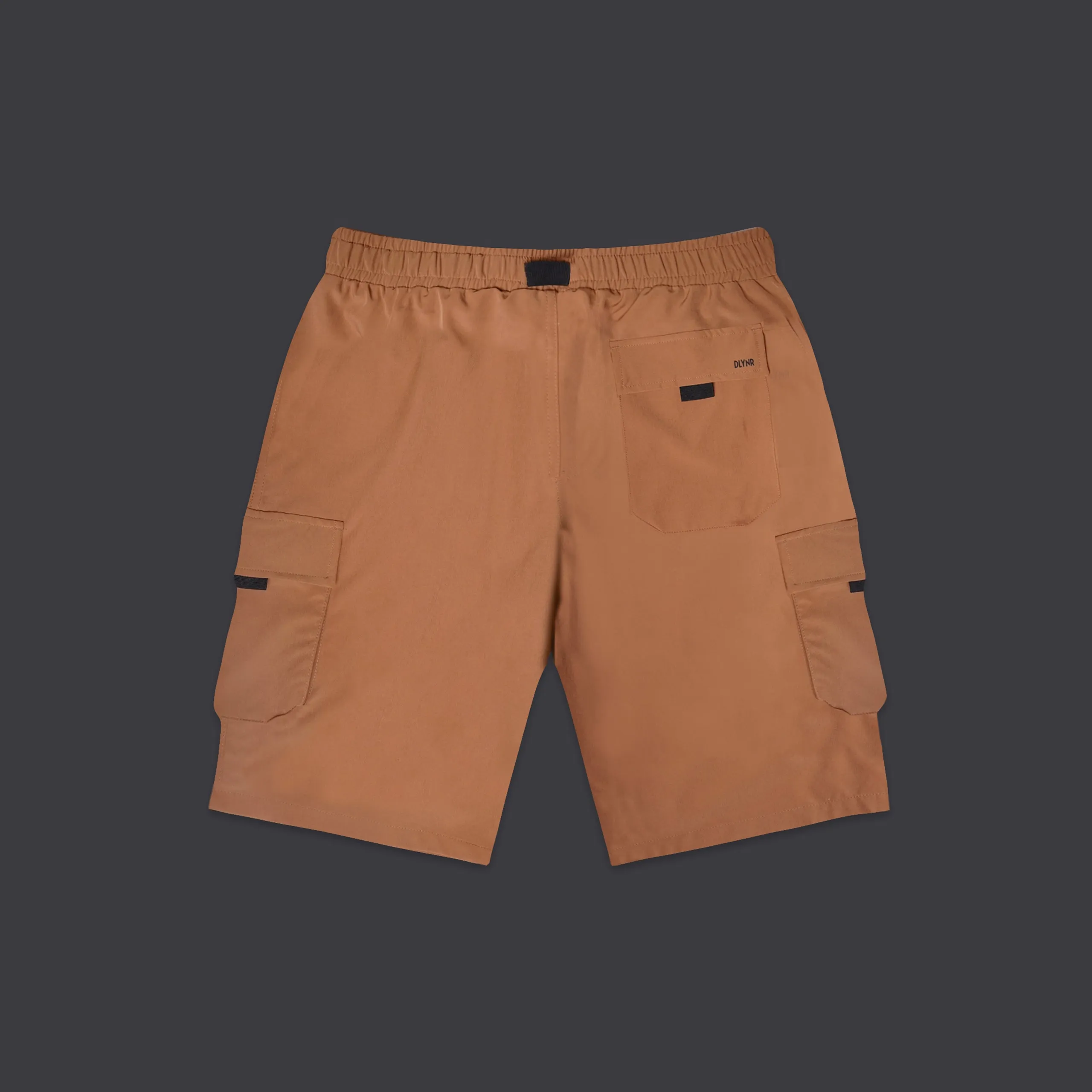 Techno Cargo Shorts Beige