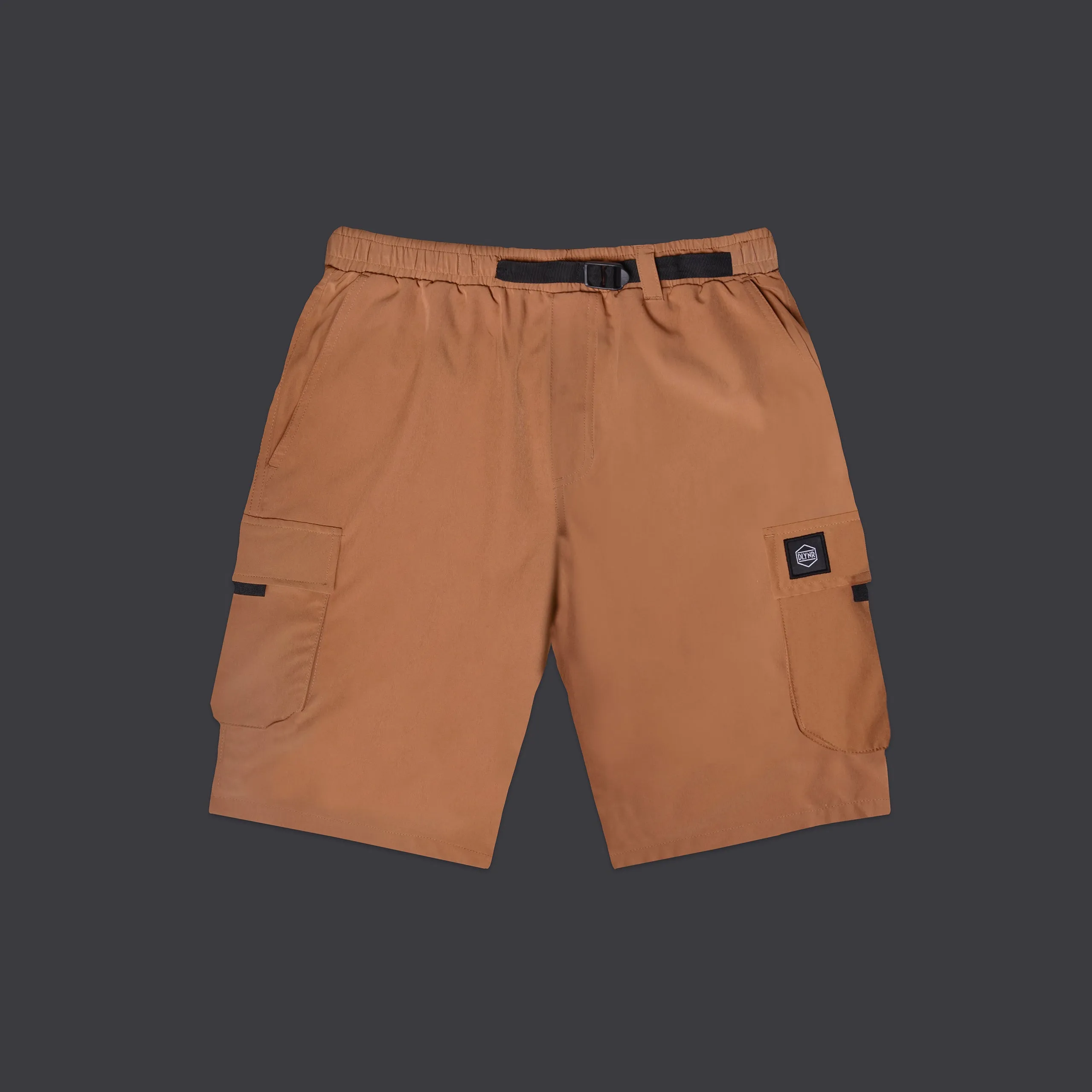 Techno Cargo Shorts Beige