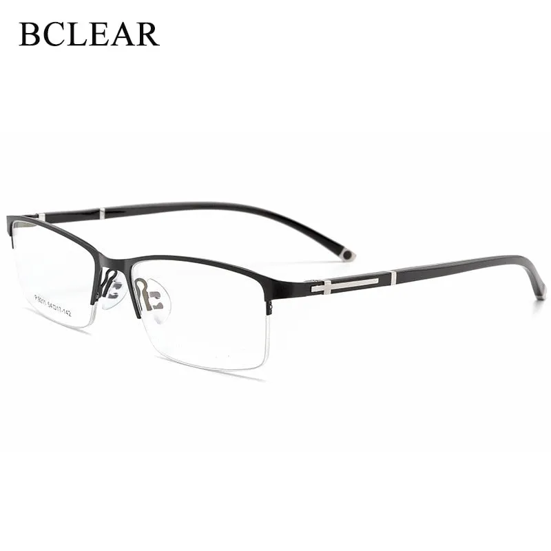 Unisex Optional Half/Full Rim Alloy Frame Eyeglasses 9211,9212