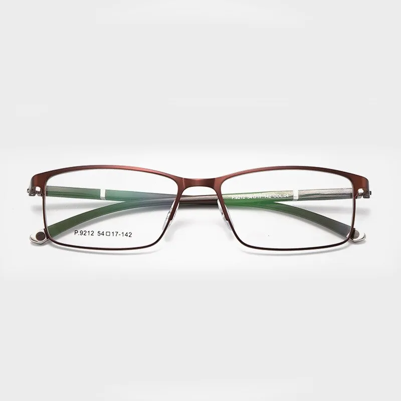 Unisex Optional Half/Full Rim Alloy Frame Eyeglasses 9211,9212