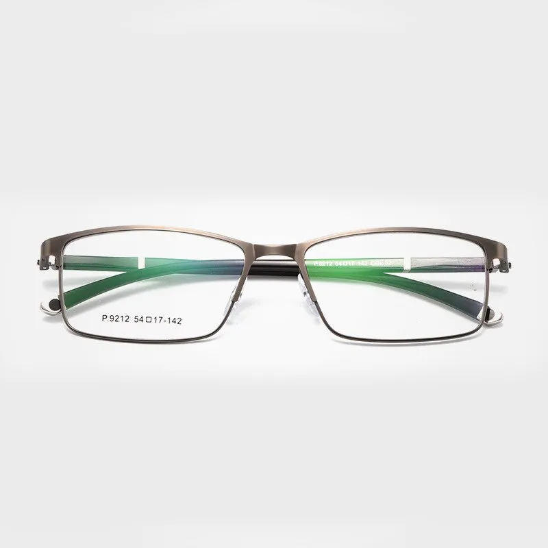 Unisex Optional Half/Full Rim Alloy Frame Eyeglasses 9211,9212