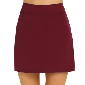 Women Skirt Europe Jogging Sporty Trendy Tennis Skirt